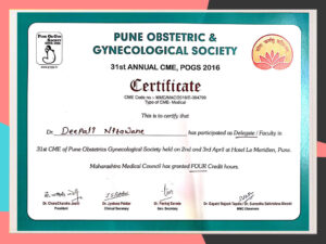 PUNE Gynecological Society and Obstetric