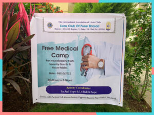 Free Medical camps in pune, PCMC
