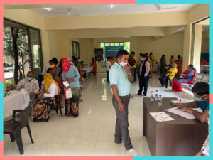 Medical care temporary camps in WAKAD