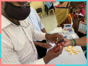 Medical health care temporary camps in WAKAD